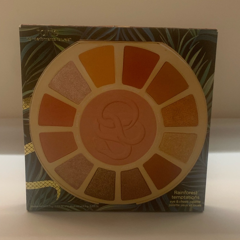 NEW Tarte Rainforest Temptations Eye and Cheek Palette - Picture 2 of 5